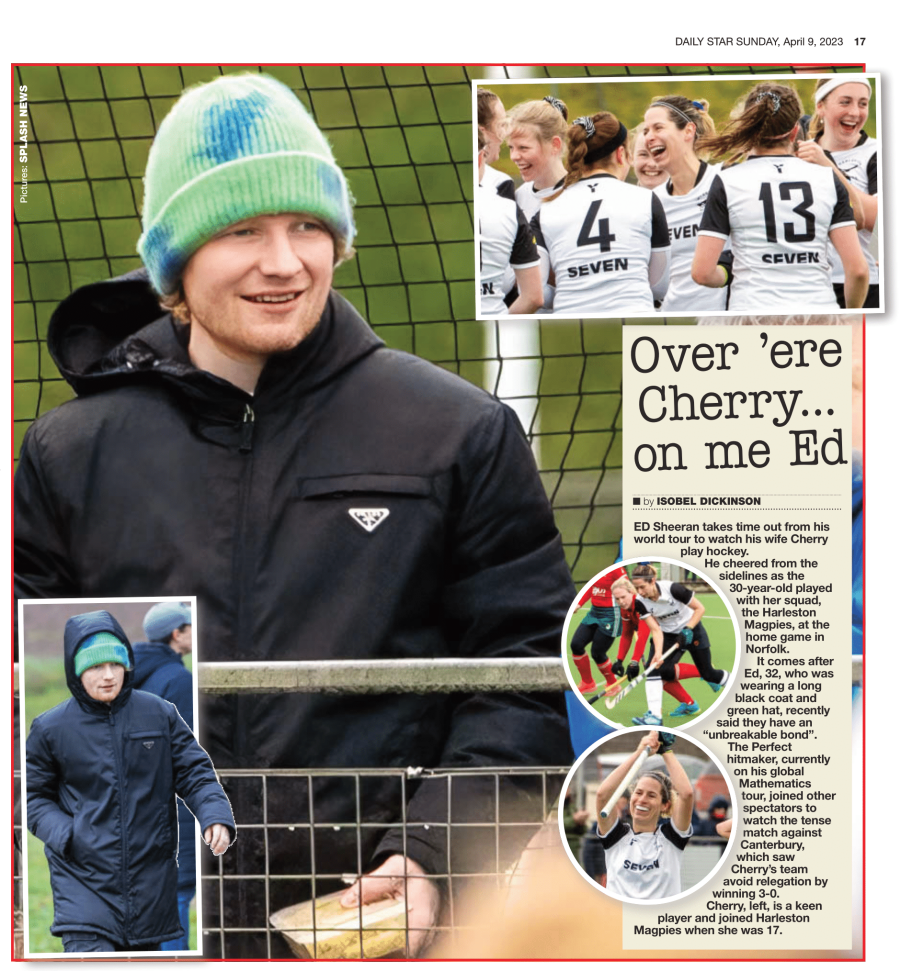 481 3 Sheeran hockey  Star on Sunday 1