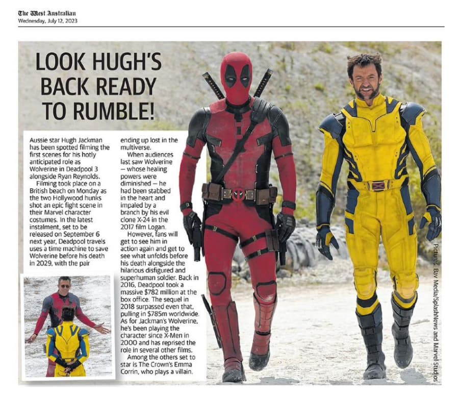 487 3 Deadpool Daily Western Australian