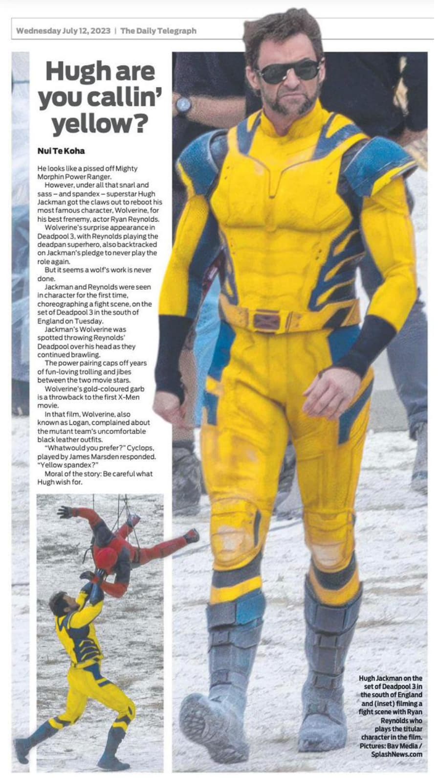 487 4 Deadpool Daily Sydney Telegraph