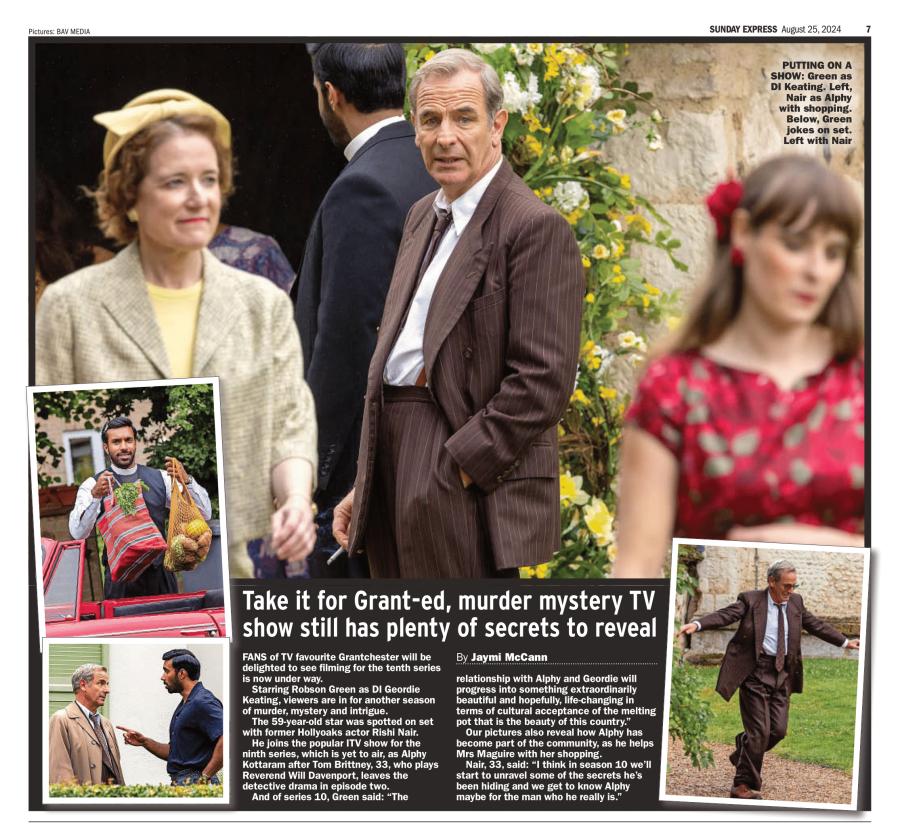 Robson Green Returns To Grantchester