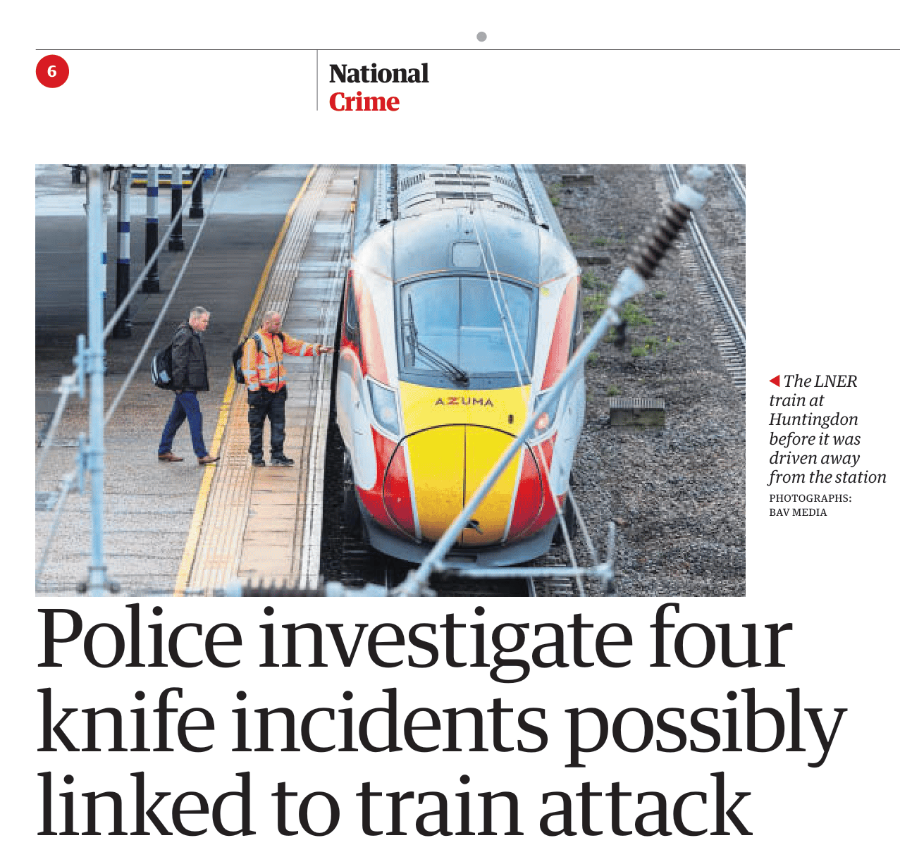 Train Stabbings