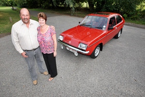 The couple with their Chevette