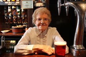 Oldest Barmaid